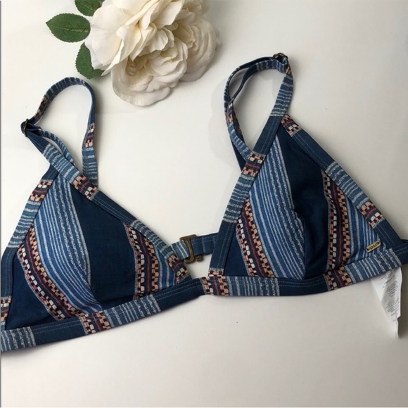 Rip Curl Riversong Fixed Triangle Bikini Top - Picture 5 of 6